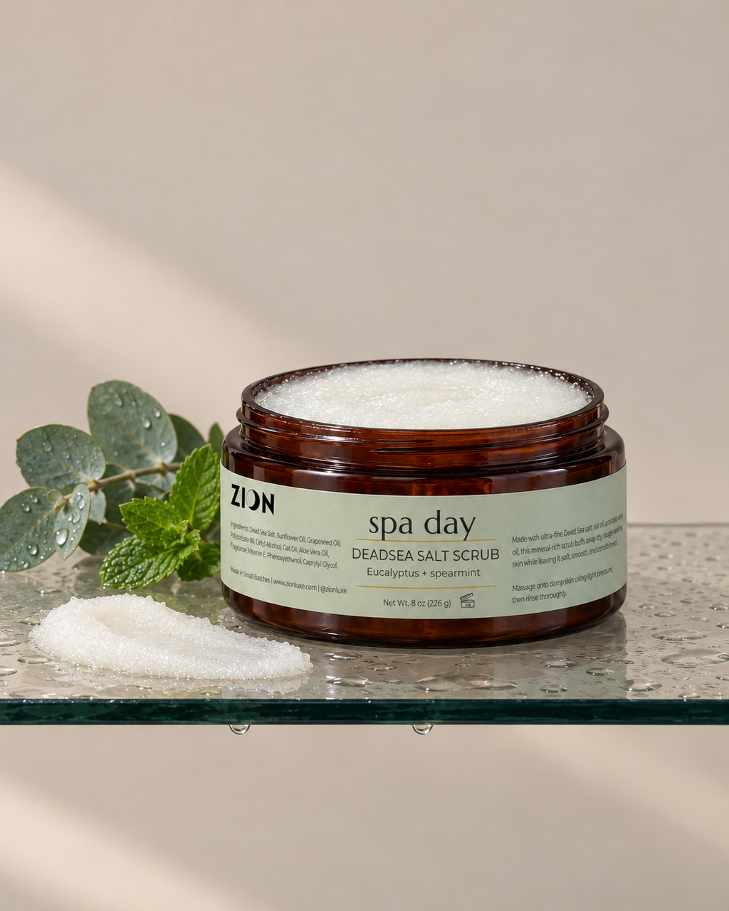 Spa Day Dead Sea Salt Scrub