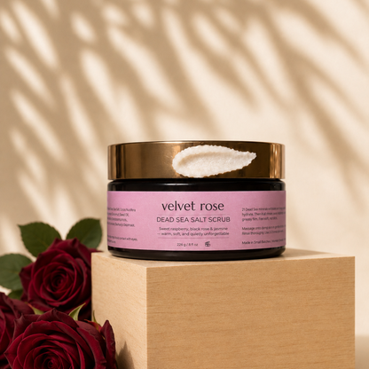 Velvet Rose Dead Sea Salt Scrub