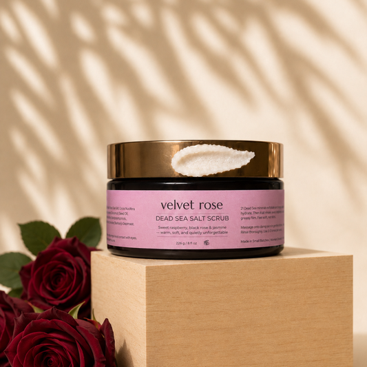 Velvet Rose Dead Sea Salt Scrub