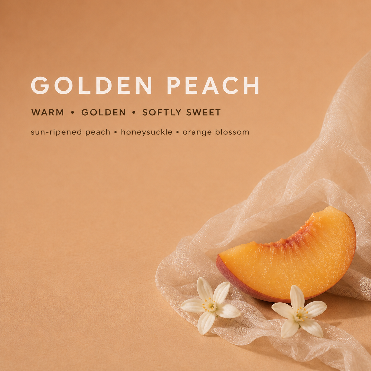 Golden Peach Dead Sea Salt Scrub