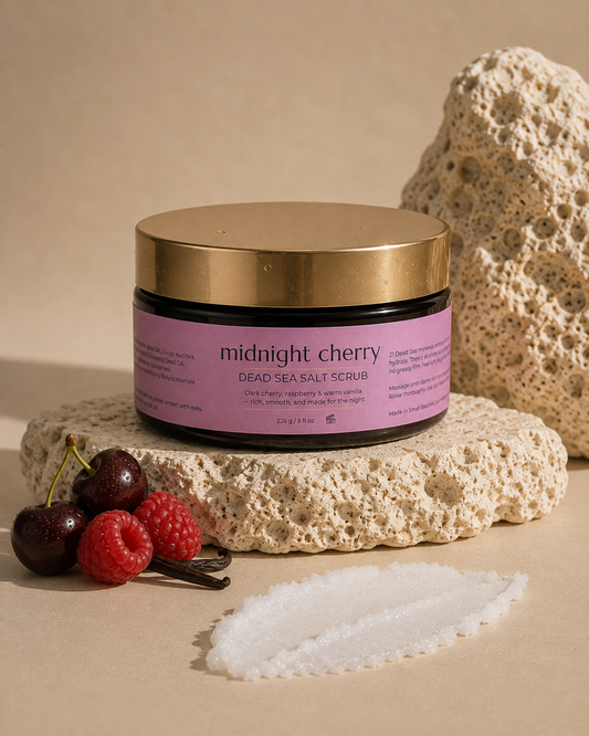 Midnight Cherry Dead Sea Salt Scrub