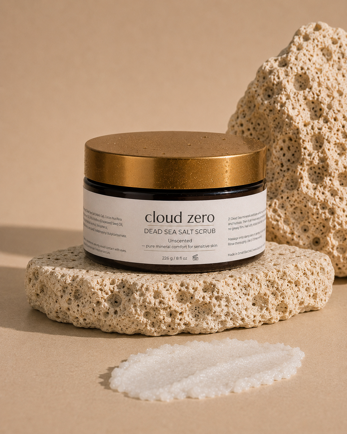 Cloud Zero Dead Sea Salt Scrub