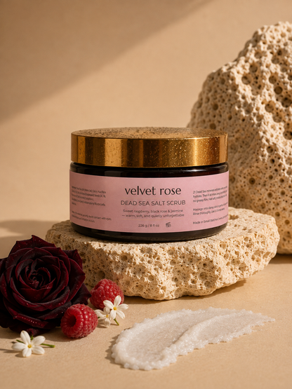 Velvet Rose Dead Sea Salt Scrub