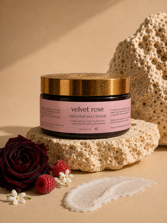 Midnight Cherry Dead Sea Salt Scrub
