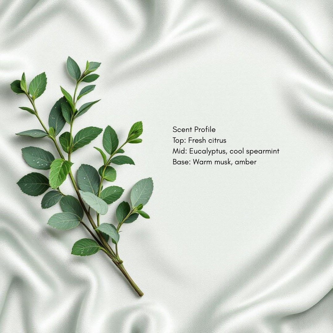Spearmint Eucalyptus Dead Sea Salt Scrub
